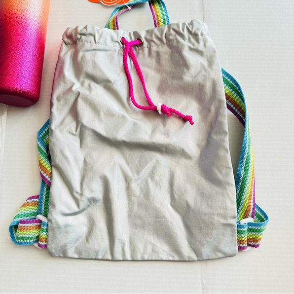 Wonder Nation Women's GRL PWR 11" Clear Tote, backpack & Water Bottle NEW - Picture 2 of 15